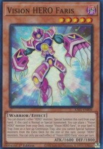 Yu-Gi-Oh! TCG: Vision HERO Faris (V.1) (RA01)