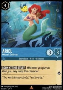 Disney Lorcana: Ariel - Whoseit Collector (1TFC)