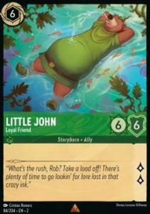 Disney Lorcana: Little John - Loyal Friend (2ROF)