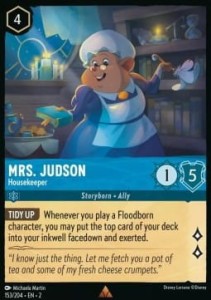 Disney Lorcana: Mrs. Judson - Housekeeper (2ROF)