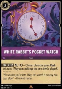 Disney Lorcana: White Rabbit's Pocket Watch (1TFC)