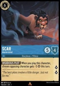 Disney Lorcana: Scar - Mastermind (1TFC)