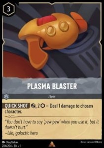 Disney Lorcana: Plasma Blaster (1TFC)