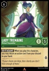 Disney Lorcana: Lady Tremaine - Wicked Stepmother (1TFC)
