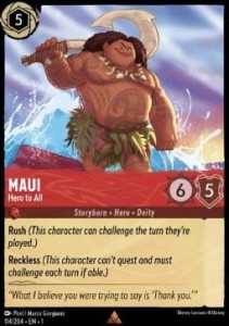 Disney Lorcana: Maui - Hero to All (V.1) (1TFC)