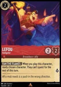 Disney Lorcana: Lefou - Instigator (1TFC)