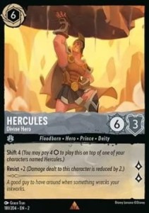 Disney Lorcana: Hercules - Divine Hero (V.1) (2ROF)