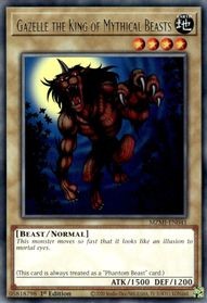 Yu-Gi-Oh! TCG: Gazelle the King of Mythical Beasts (MZMI)