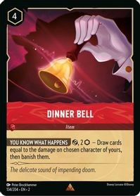 Disney Lorcana: Dinner Bell (2ROF)
