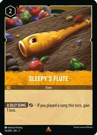 Disney Lorcana: Sleepy's Flute (2ROF)
