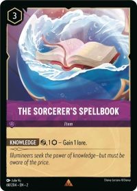 Disney Lorcana: The Sorcerer's Spellbook (2ROF)