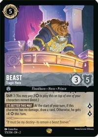 Disney Lorcana: Beast - Tragic Hero (2ROF)