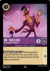 Disney Lorcana: Dr. Facilier - Remarkable Gentleman (1TFC)