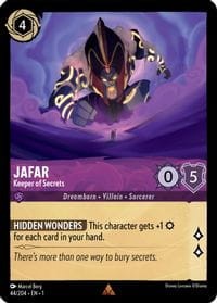 Disney Lorcana: Jafar - Keeper of Secrets (1TFC)