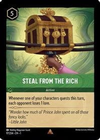 Disney Lorcana: Steal From The Rich (1TFC)