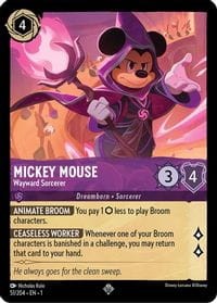 Disney Lorcana: Mickey Mouse - Wayward Sorcerer (1TFC)