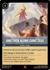 Disney Lorcana: And Then Along Came Zeus (3INK)
