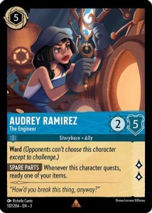 Disney Lorcana: Audrey Ramirez - The Engineer (3INK)