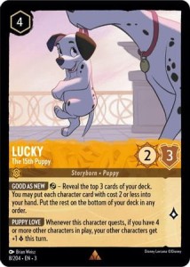Disney Lorcana: Lucky - The 15th Puppy (3INK)