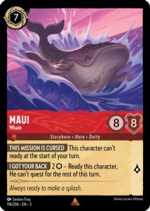 Disney Lorcana: Maui - Whale (3INK)