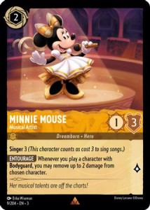 Disney Lorcana: Minnie Mouse - Musical Artist (3INK)