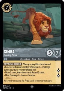 Disney Lorcana: Simba - Fighting Prince (3INK)