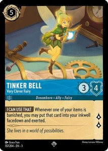 Disney Lorcana: Tinker Bell - Very Clever Fairy (3INK)