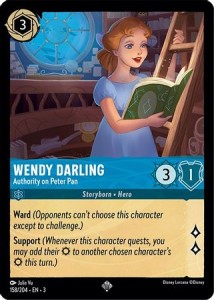 Disney Lorcana: Wendy Darling - Authority on Peter Pan (3INK)