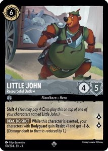 Disney Lorcana: Little John - Resourceful Outlaw (3INK)