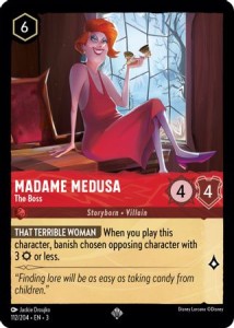 Disney Lorcana: Madame Medusa - The Boss (3INK)