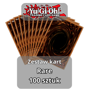 Yu-Gi-Oh! TCG: Zestaw kart Rare - 100 sztuk