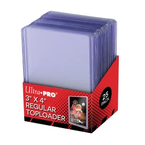 Ultra Pro: Toploader Clear Regular (25 szt.)