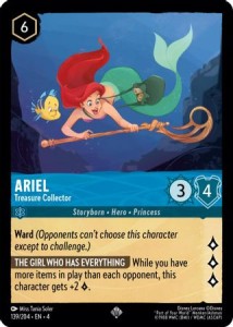 Disney Lorcana: Ariel - Treasure Collector (4URS)
