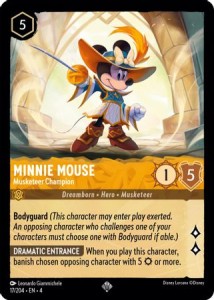 Disney Lorcana: Minnie Mouse - Musketeer Champion (4URS)