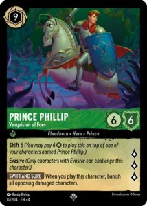 Disney Lorcana: Prince Phillip - Vanquisher of Foes (4URS)