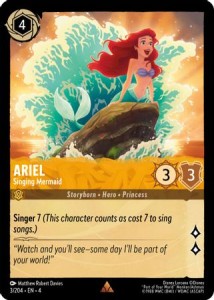 Disney Lorcana: Ariel - Singing Mermaid (4URS)