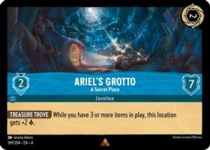 Disney Lorcana: Ariel's Grotto - A Secret Place (4URS)