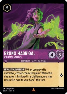 Disney Lorcana: Bruno Madrigal - Out of the Shadows (4URS)