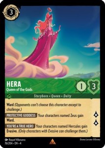 Disney Lorcana: Hera - Queen of the Gods (4URS)