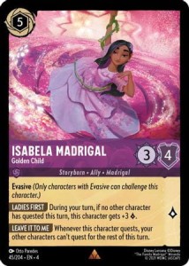 Disney Lorcana: Isabela Madrigal - Golden Child (4URS)