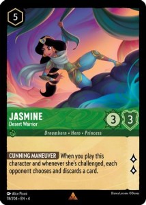 Disney Lorcana: Jasmine - Desert Warrior (4URS)