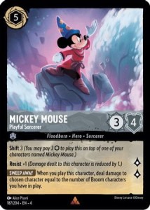 Disney Lorcana: Mickey Mouse - Playful Sorcerer (4URS)