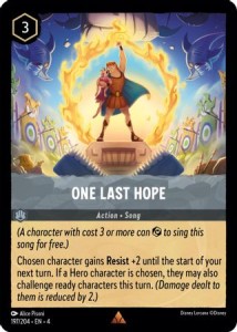 Disney Lorcana: One Last Hope (4URS)