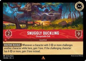 Disney Lorcana: Snuggly Duckling - Disreputable Pub (4URS)