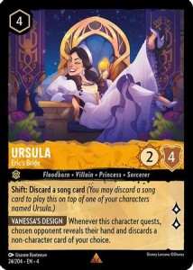 Disney Lorcana: Ursula - Eric's Bride (4URS)