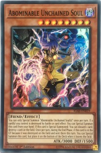 Yu-Gi-Oh! TCG: Abominable Unchained Soul (IGAS)