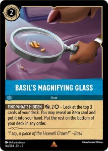 Disney Lorcana: Basil's Magnifying Glass (5SSK)