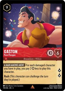 Disney Lorcana: Gaston - Pure Paragon (5SSK)