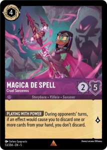 Disney Lorcana: Magica De Spell - Cruel Sorceress (5SSK)