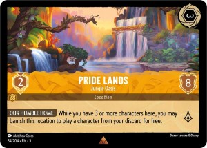 Disney Lorcana: Pride Lands - Jungle Oasis (5SSK)